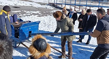 ARÜ, öğrencilere ‘atlı kızak yapma’ dersi verdi