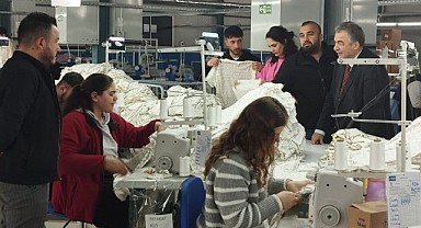 Tekstil fabrikası işbirliği ve istihdamda önemli adımlar atıyor