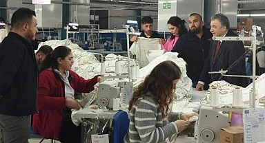 Tekstil fabrikası işbirliği ve istihdamda önemli adımlar atıyor