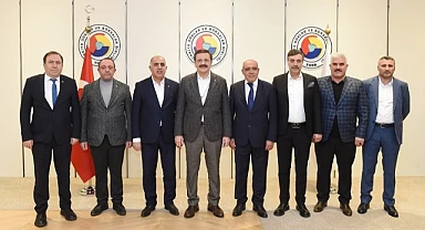 Başkan Demirci, TOBB başkanı ile görüştü