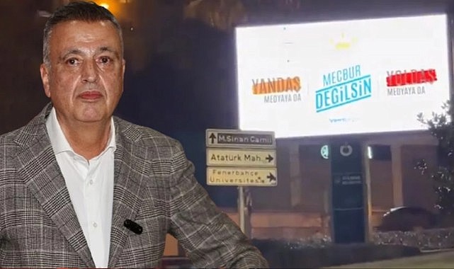 Battal İlgezdi isyan bayrağı açtı! İYİ Parti'nin engellenen afişlerini billboardlarda yayınladı
