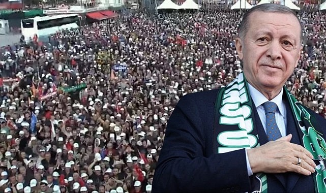 Cumhurbaşkanı Erdoğan'dan Fatih Erbakan'ın istediği büyükşehirde gövde gösterisi