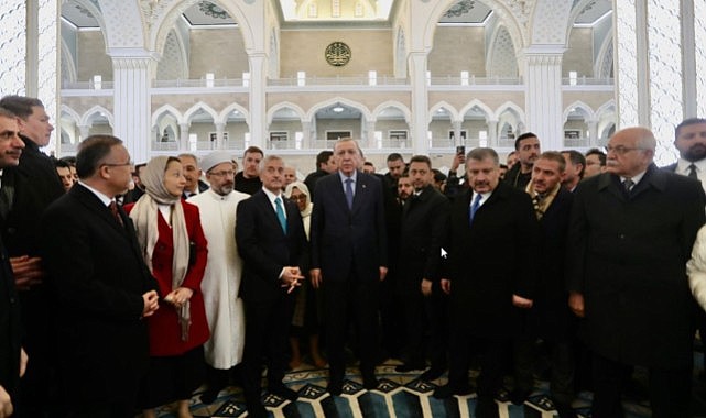 Cumhurbaşkanı Erdoğan, Şahinbey Millet Camii'nin açılışını gerçekleştirdi