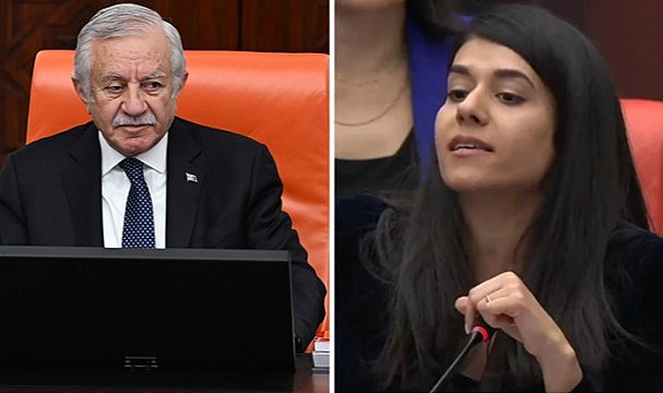 DEM Partili vekil Kürtçe konuşunca mikrofonu kapatıldı, Meclis'te ortalık karıştı