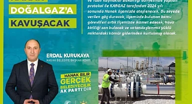 Erdal Kurukaya’dan doğalgaz müjdesi!