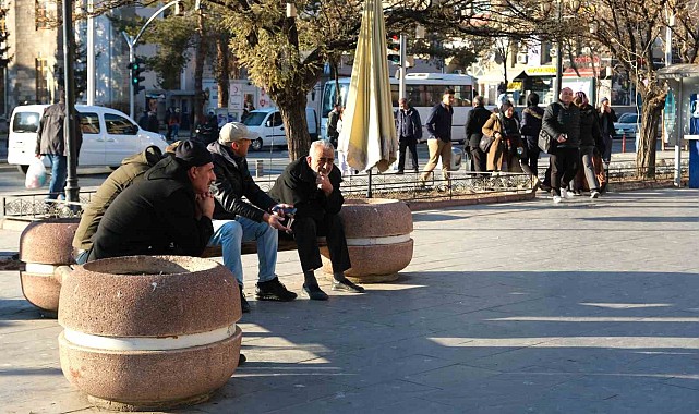 Erzincan'da bahar havası yaşanıyor
