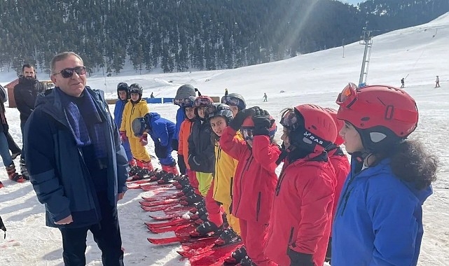 Geleceğin kayakçılar Kars'ta yetişiyor