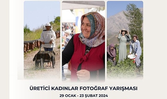 Kadınların emekleri objektiflerinde!
