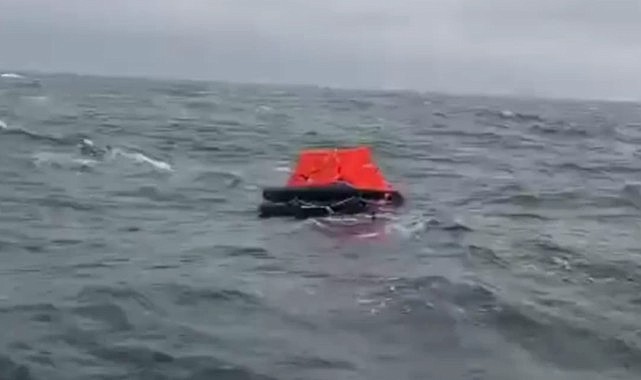 Marmara Denizi'nde kargo gemisi battı!