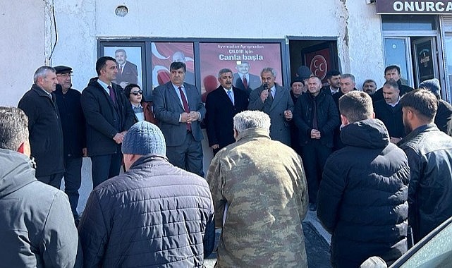 MHP, Çıldır’da seçim bürosu açtı