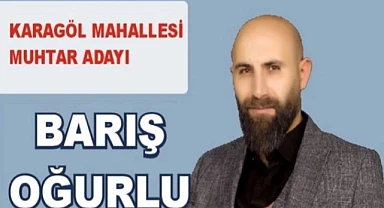 Oğurlu, “Mühür için değil, hizmet için adayım”