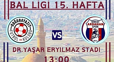 Serhat Ardahanspor, şampiyonluk yolunda Doğubayazıt Spor'la karşılaşacak