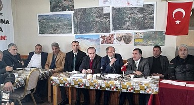 Siyanürlü altın madenine karşı Göle tek yürek
