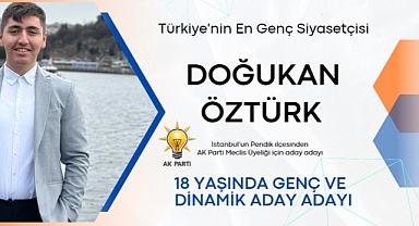 Türkiye'nin en genç siyasetçisi Ardahanlı Doğukan Öztürk adaylığını açıkladı