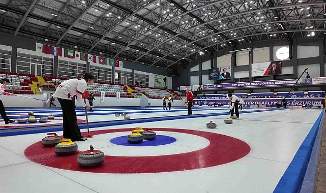2023 Kış Deaflympics'te futsal ve curling heyecanı devam etti
