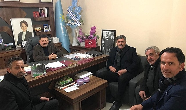 AK Parti adayı Baydar, İYİ Parti’yi ziyaret etti