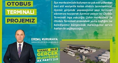 AK Parti’nin Hanak adayı Erdal Kurukaya, terminal sözü verdi