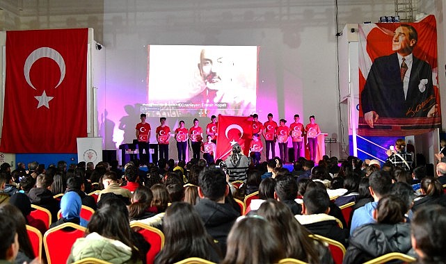 Ardahan'da, İstiklal Marşı'nın kabulünün 103. Yılıdönümü etkinliği