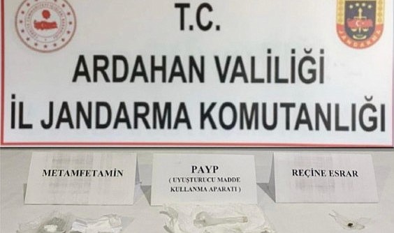 Ardahan'da uyuşturucu operasyonu
