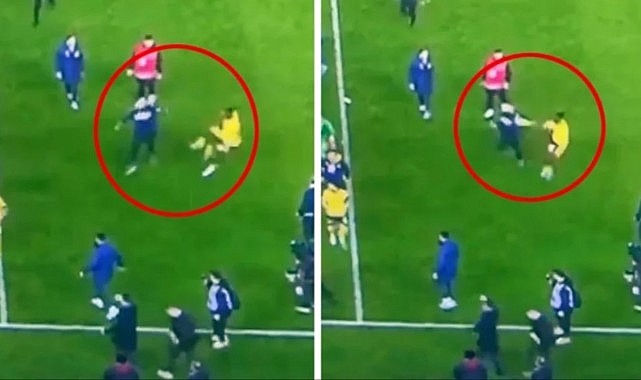 Attığı döner tekmeyle taraftarı yere sermişti! Batshuayi'nin maçtan önce yaptıklarına bakın