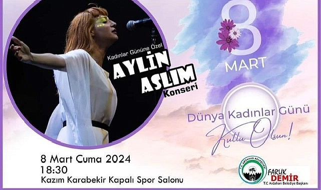 Başkan Demir, 8 Mart’ı konserle kutlayacak