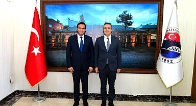 Başkan Önal, veda ziyaretlerinde