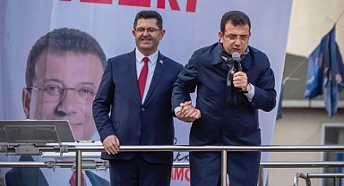 Çekmeköy'de İmamoğlu ve Çerkez mitingi
