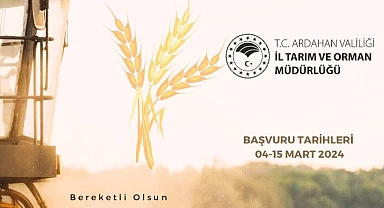 Çiftçilere destek kapıda