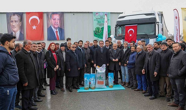 Çiftçilere tohum desteği