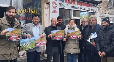 DEM Parti, Göle’de yoğun ilgi gördü