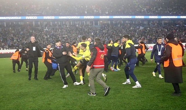 Derbi sonrası çıkan olayda  12 kişi gözaltına alındı