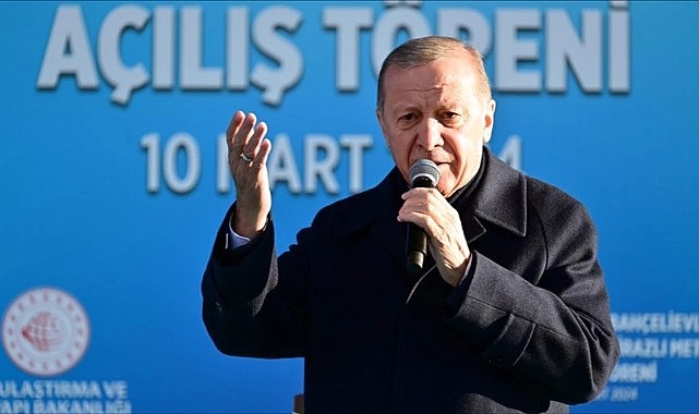 Erdoğan'dan İmamoğlu'na sert salvo: Bizim yaptıklarımıza sahip çıkıyor