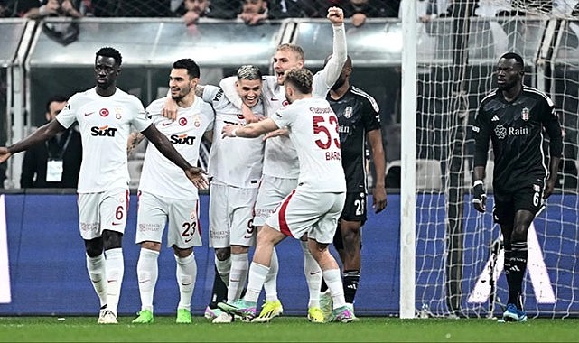 Galatasaray, Beşiktaş'ı deplasmanda devirdi