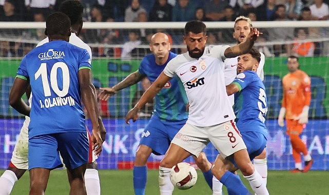 Galatasaray ile Çaykur Rizespor 44. randevuda
