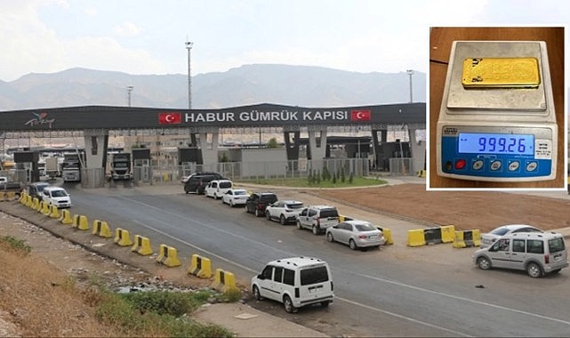 Gümrükte yakalandı! Ekmeğin içinden 1 kilo altın çıktı