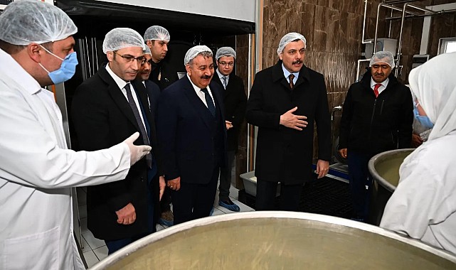 Günde 5 ton çiğ süt işleniyor
