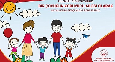 Koruyucu ailelerle bir araya gelen Vali Çiçek, iftar sofrasında buluştu