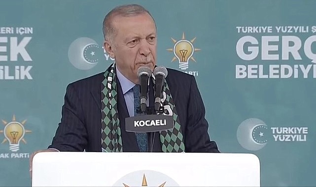Miting alanında atılan slogan Cumhurbaşkanı Erdoğan'ı şaşırttı: Nereden çıktı bu?