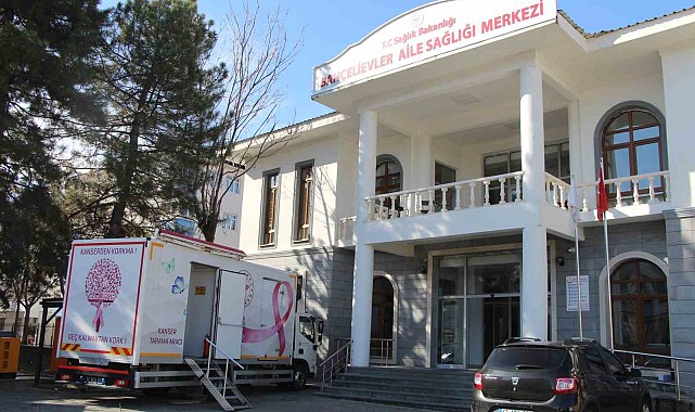 Mobil tarama aracı, kanserde erken teşhise katkı sağlıyor