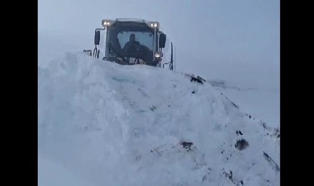 Muş'ta 24 köy yolu ulaşıma kapandı
