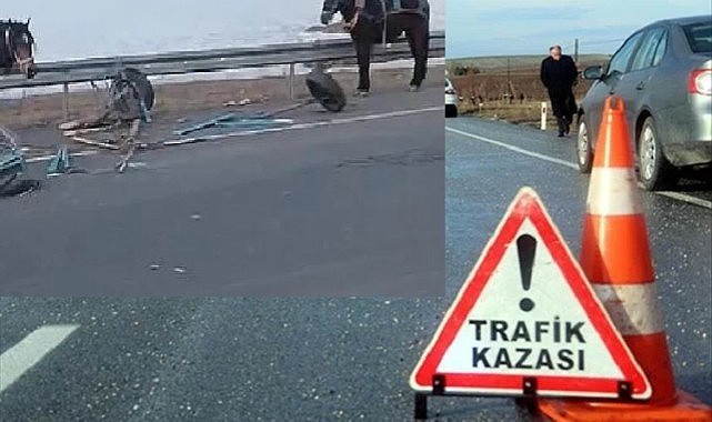 Otomobil kaçkaya çarptı: 3 yaralı
