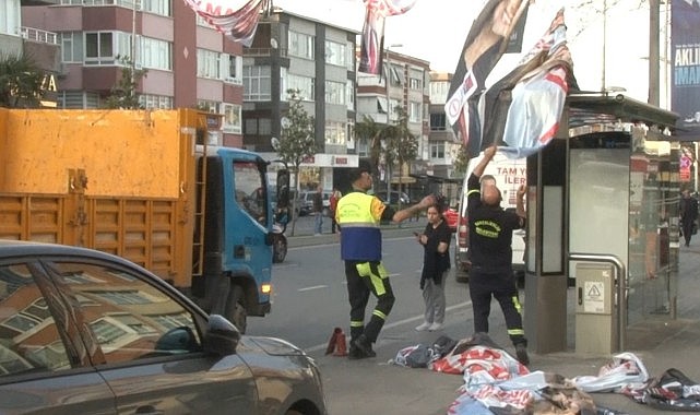Propaganda serbestliği sona erdi: Afişler, araç giydirmeler ve flamalar kaldırıldı