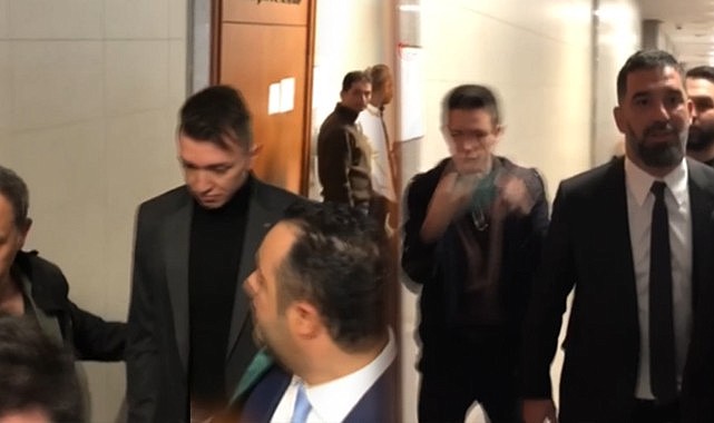 Seçil Erzan davasında Arda Turan ve Fernando Muslera mahkemeye geldi