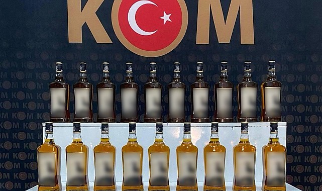 Selim'de kaçak içki ele geçirildi