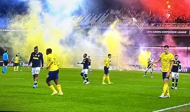 Stadı yakmanın bedeli ağır oldu! UEFA'dan Fenerbahçe'ye ağır ceza