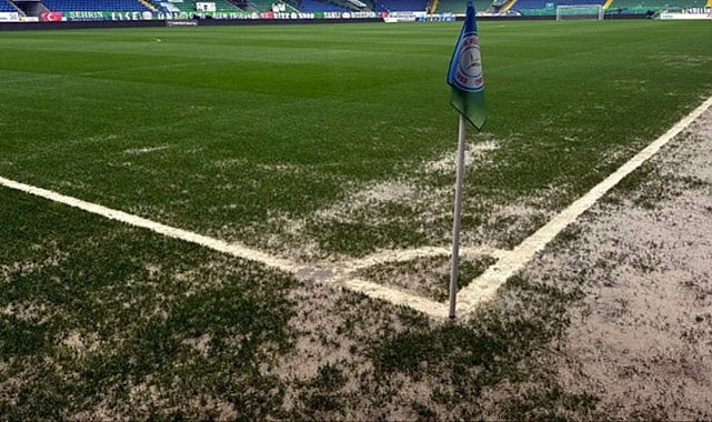 TFF, Rizespor'u son kez uyardı: Ya zemininizi düzeltin ya da stadınızı kapatırım