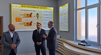 Vekil Koç, Kafkas Arısı Üretim Merkezi'ni inceledi