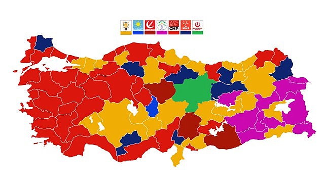 2024 Yerel Seçim sonuçları!