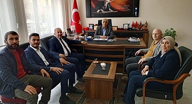 AK Parti çıldır teşkilatlarından Azizoğlu’na hayır olsun ziyareti