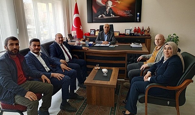 AK Parti çıldır teşkilatlarından Azizoğlu’na hayır olsun ziyareti